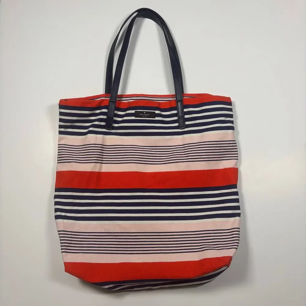 Kate Spade Striped Tote Bag